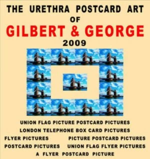 Image of The Postcard Art of Gilbert and George 1972-1989 Book