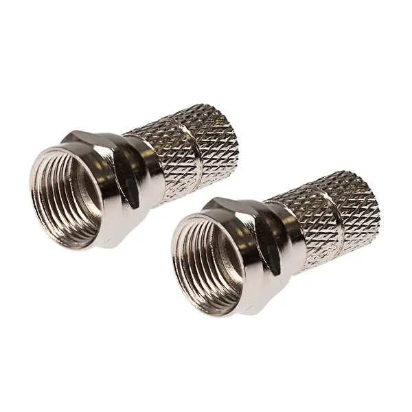 Image of Maplin Maplin F Type Connector RG58U Satellite Aerial Coaxial Cable - Pack of 2 776PAM