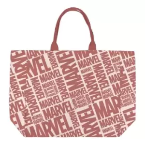 Image of Marvel Handbag Logo AOP