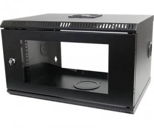 image of StarTech.com 6U Patch Panel Cabinet - Lockable Wall Mount Network Rack