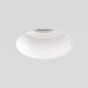 image of Astro Trimless Slimline Round Fire Rated IP65 Fixed Downlight - White