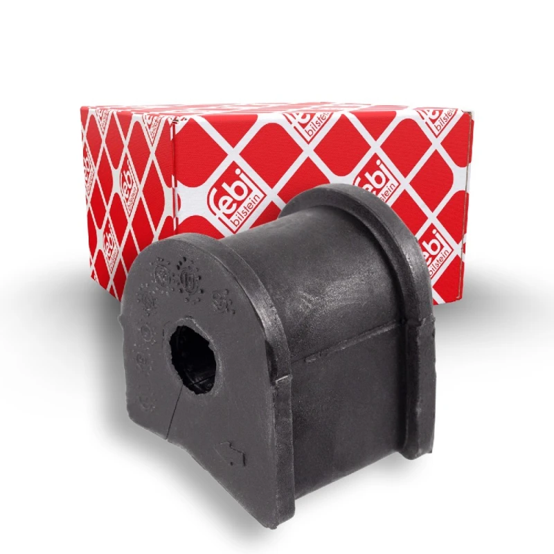 Image of FEBI BILSTEIN 42836 Stabilizer Bushes Rear Axle, Rubber Rubber Anti-roll Bar Bush Kit (1334)