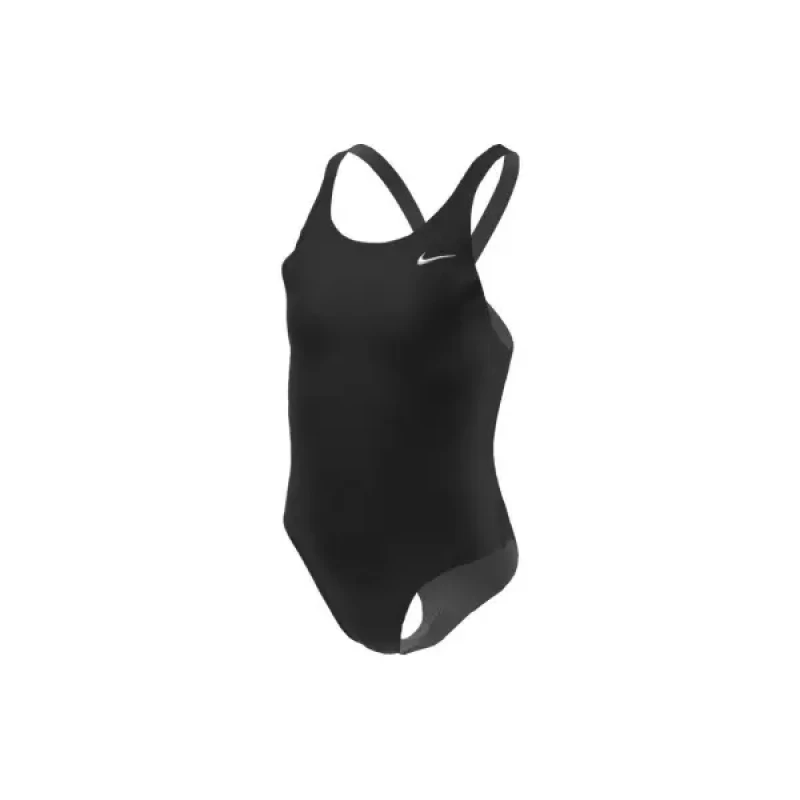 Image of One Piece swimsuit for girls Nike Swim Hydrastrong Solid Noir Female XS