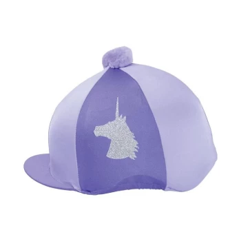 Image of Hy Unicorn Glitter Hat Cover - Purple