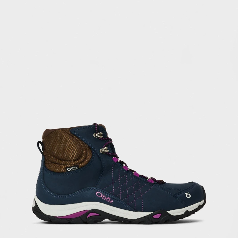 Image of Oboz Kids Sapphire Waterproof Hiking Boot Huckleberry female 4 (36.5)