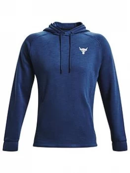 image of Urban Armor Gear Training Project Rock Charged Cotton Fleece Hoodie - Blue Size M, Men