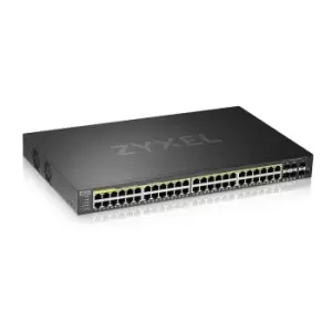 image of GS2220-50HP-EU0101F - Managed - L2 - Gigabit Ethernet (10/100/1000) - Power over Ethernet (PoE) - Rack mounting