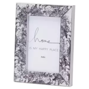 Image of Black Foil Metallic 4X6 Frame
