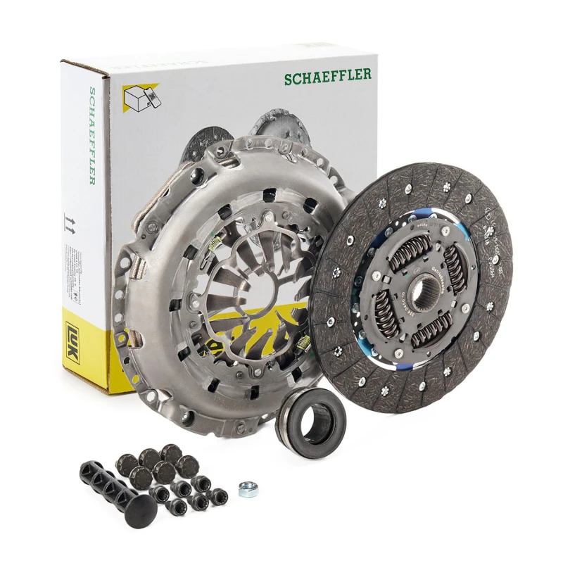 Image of LuK 624 3551 00 Clutch with mounting tool, SAC, Check and replace dual-mass flywheel if necessary., for engines with dual-mass flywheel Clutch Kit (4