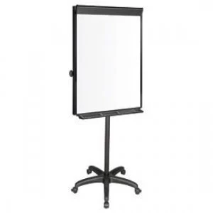Image of Bi-Office Vanguard Black Mobile Easel Euro