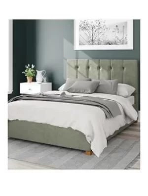 Image of Aspire Hepburn Fabric Ottoman Storage Bed Frame