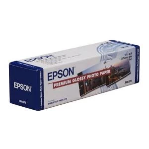 image of Original Epson Premium 610mm x 30.5m Glossy Photo Paper on a Roll