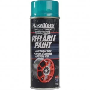 Image of Plasti-Kote Peelable Paint Transparent Blue 400ml