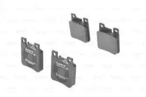 Image of Bosch 0986460965 BP534 Brake Pad Set Disc Brake Rear Axle