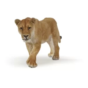 image of PAPO Wild Animal Kingdom Lioness Toy Figure, Three Years or Above, Tan (50028)