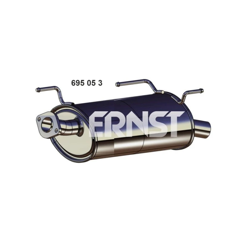 Image of ERNST 695053 Rear silencer End Silencer (3437)
