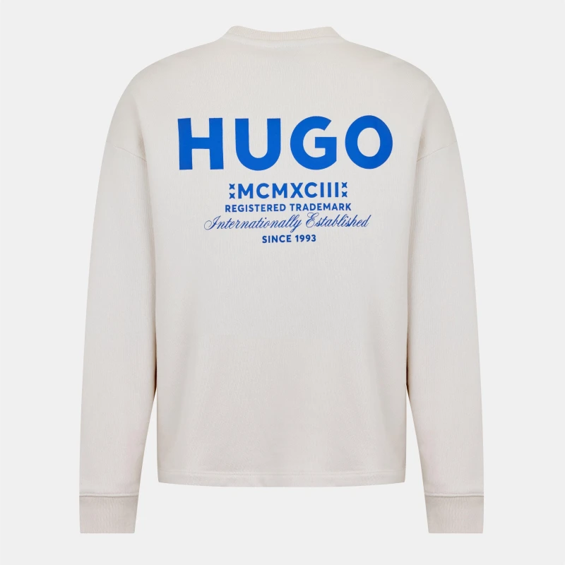 Image of Hugo Naviu Sweatshirt White 121 male M