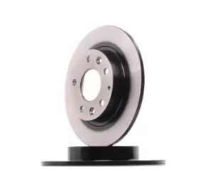 Image of TRW Brake disc MAZDA DF6659 B45G26251A Brake rotor,Brake discs,Brake rotors