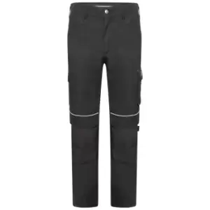 Image of Trade Black Hybrid Stretch Trouser Regular D+26-34