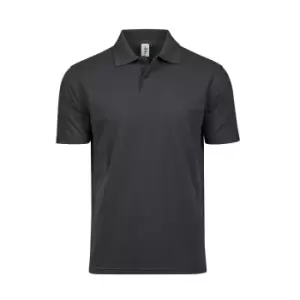 Image of Tee Jays Mens Power Polo Shirt (XS) (Dark Grey)