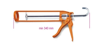 image of Beta Tools 1749 Bonding / Caulking Gun Min 340mm 017490001