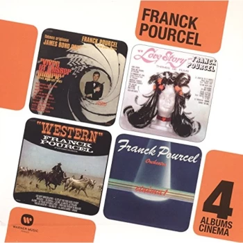 Image of Franck Pourcel - 4 Albums Cinema CD