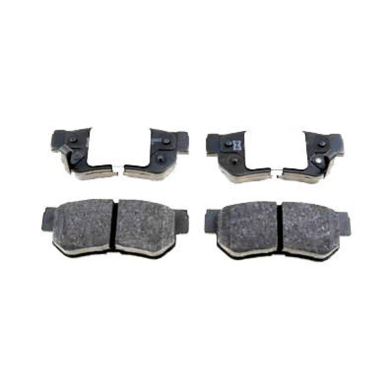 Image of ZIMMERMANN 23543.155.1 Brake pad set Rear Axle, with acoustic wear warning, Photo corresponds to scope of supply Brake Pad Set,disc brake (402)