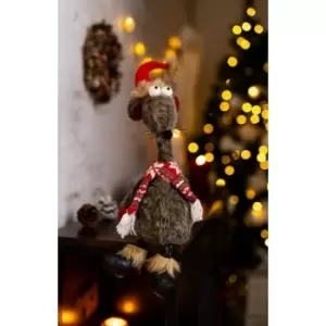 image of Marco Paul - Christmas Soft Plush Renton Rat Decoration 48cm