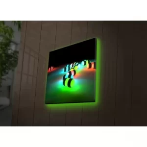 Image of 2828DACT-34 Multicolor Decorative LED Lighted Canvas Painting