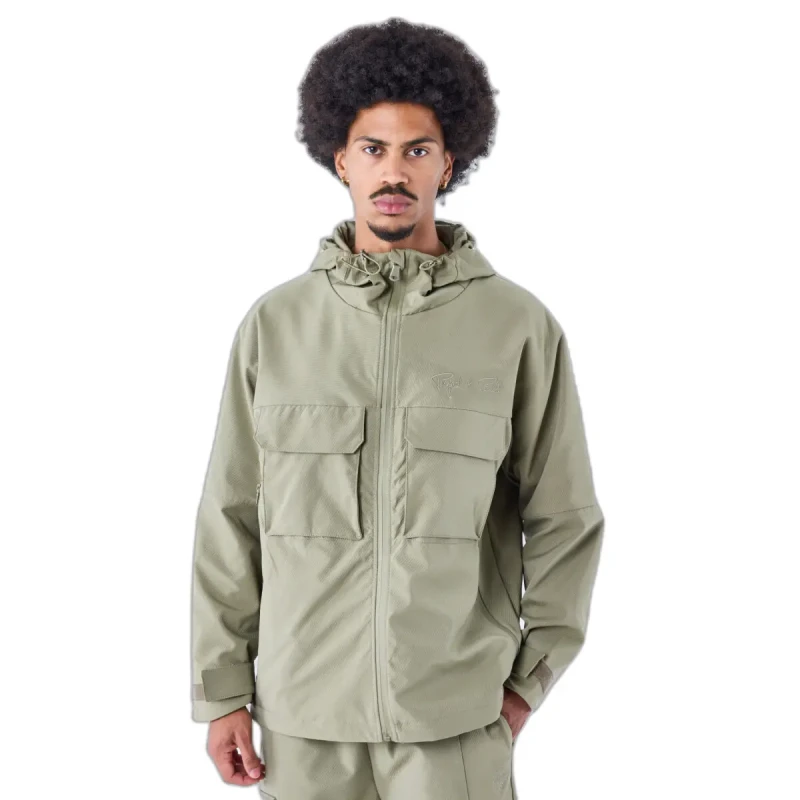 Image of Project X Paris Zipped waterproof jacket Project X Paris Vert Male S