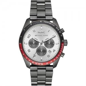 Image of Michael Kors Mens Keaton Black Ion Plated Watch - MK8683