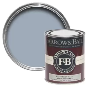 Image of Farrow & Ball Modern Kittiwake No. 307 Eggshell Paint, 750Ml
