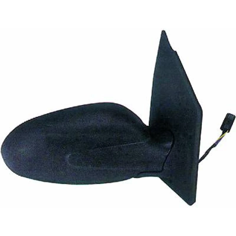 Image of DIEDERICHS 1605224 Wing mirror Right, black, Complete Mirror, Grained Outside Mirror (50)