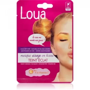 Image of Loua Skin Brightening Face Mask Brightening Face Sheet Mask 23ml
