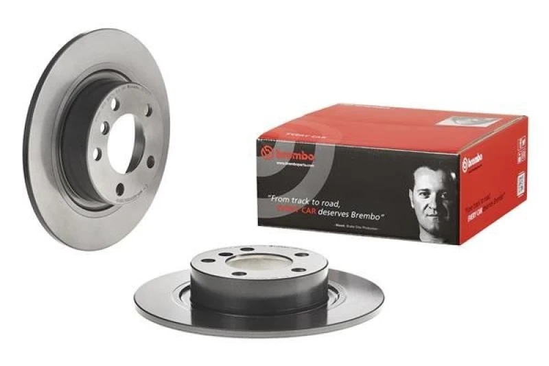 Image of BREMBO Brake disc BREMBO 08.D180.11