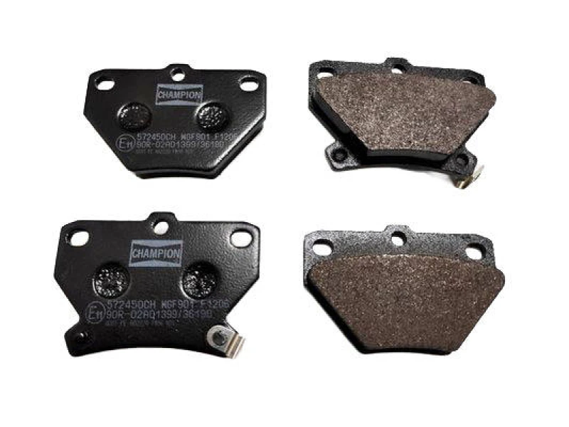 Image of CHAMPION 572450CH Brake pad set with acoustic wear warning Brake Pad Set,disc brake (402)