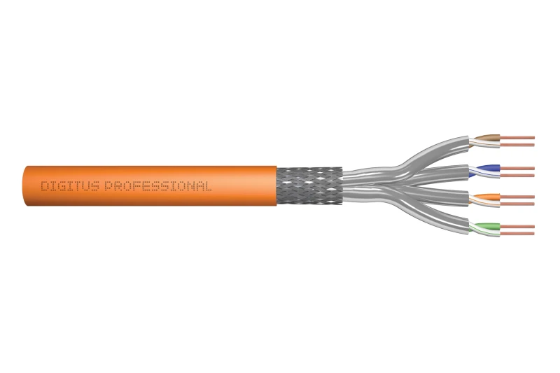Image of Digitus CAT 7 S-FTP data cable - installation cable. 25 m. simplex. Dc