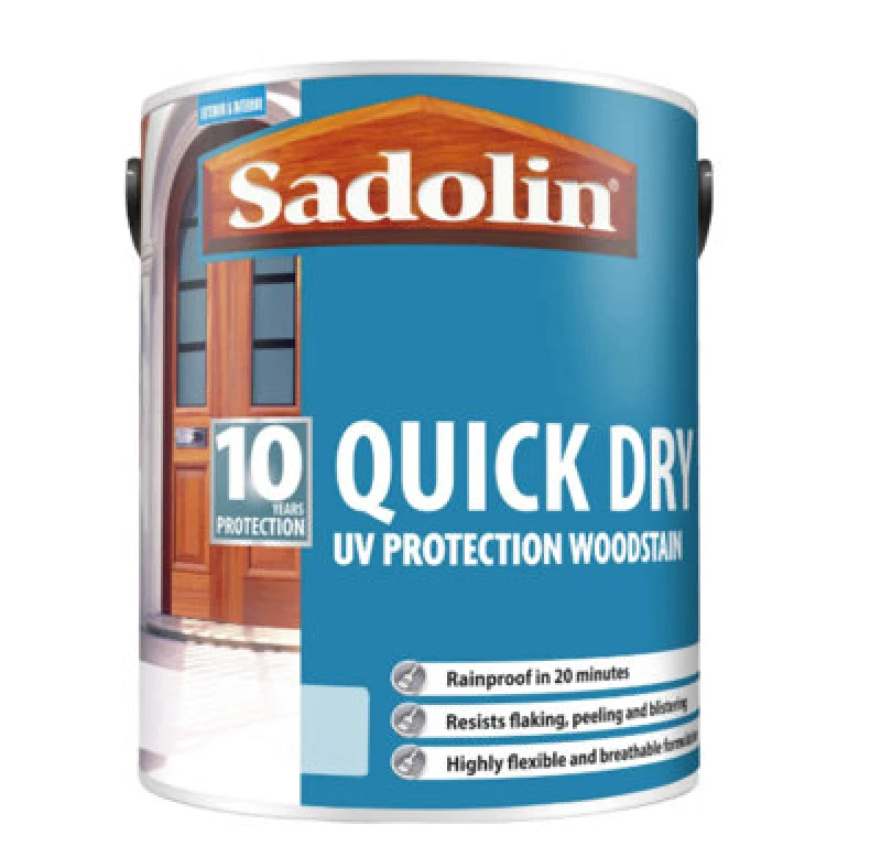 Image of Sadolin Quick Dry Uv Protection Woodstain Antique Pine 2.5L