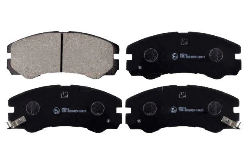 Image of SWAG 40 11 6157 Brake pad set Front Axle, with acoustic wear warning Brake Pad Set,disc brake (402)