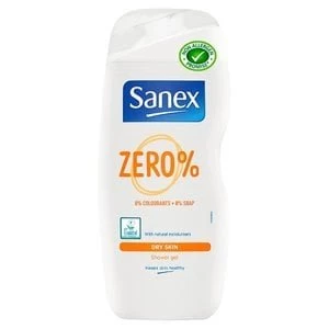 image of Sanex Zero Shower Gel Dry 250ml