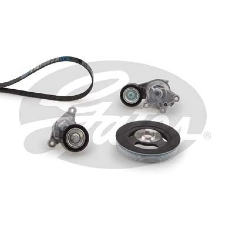 Image of GATES V-Ribbed Belt Set GATES K046PK1020EST