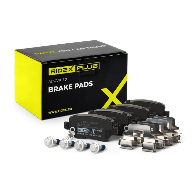 Image of Brake pad set RIDEX PLUS 402B1368P