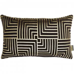 Image of Biba Design Cushion - Black