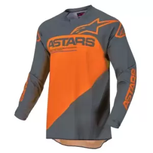 image of Alpinestars Racer Supermatic Jersey Anthracite Orange M