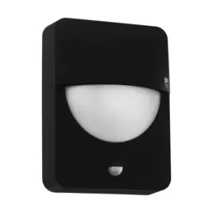 Image of Eglo Salvanesco Outdoor Wall Light Sensor Black/White