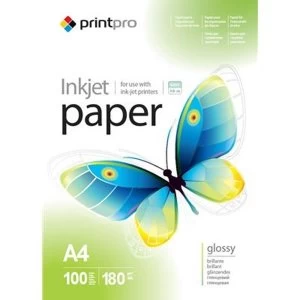 image of ColorWay Glossy 180gsm A4 Photo Paper 100 Sheets