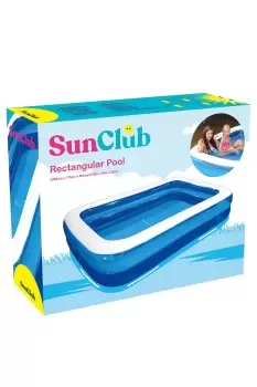 image of Benross Inflatable Family Size Pool - Size: 2.6mtr - Blue