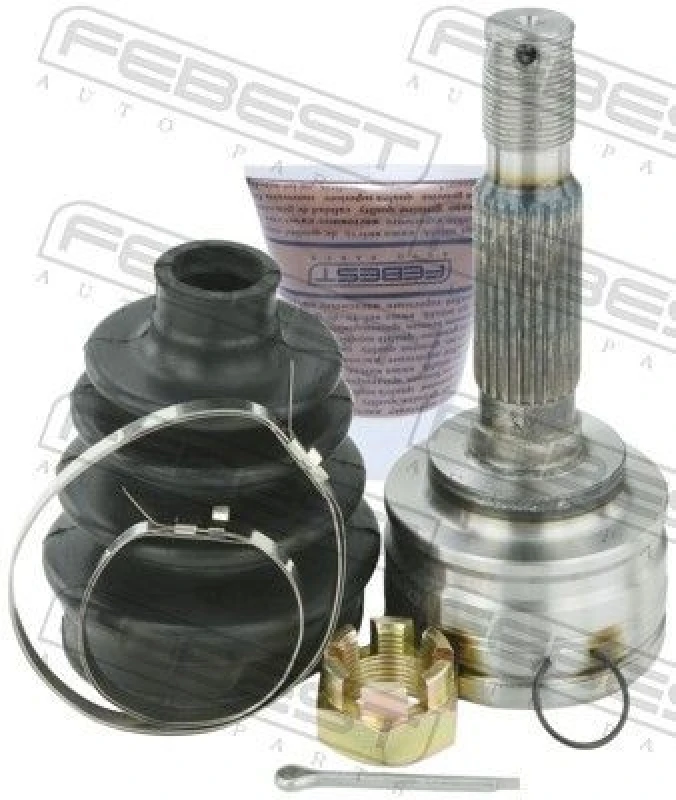 Image of FEBEST 0410-GA2RR CV Joint Wheel Side Joint Kit,drive shaft (5)