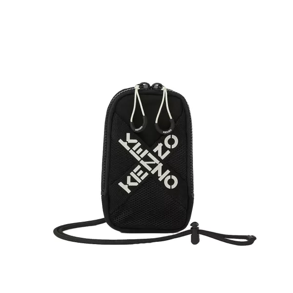 Image of Mini Logo Print Crossbody Bag