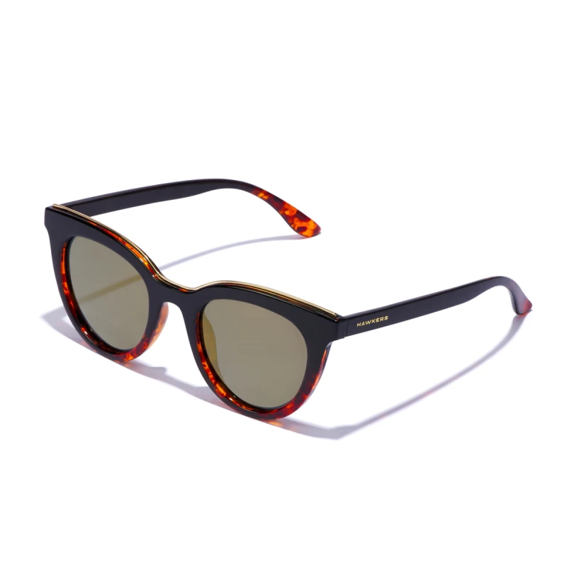 Image of Sunglasses Hawkers Bella - Polarized Black Gold